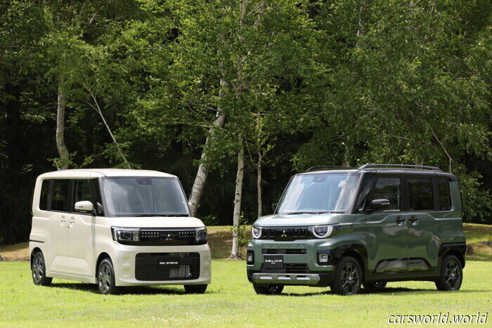 Новый кей-ван Mitsubishi воплощает дух Pajero | Carscoops